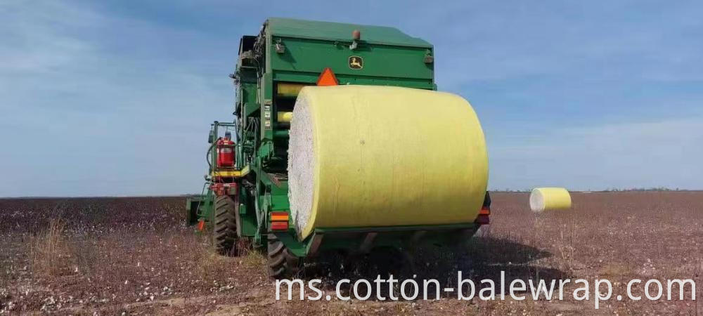 scenes to be used for cotton wrap film john deere Automatic Cotton Picker Use Bale Wrap Film